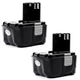2x Accu BCL1415, BLC1430,327728, 327729, EBL1430 3000mAh