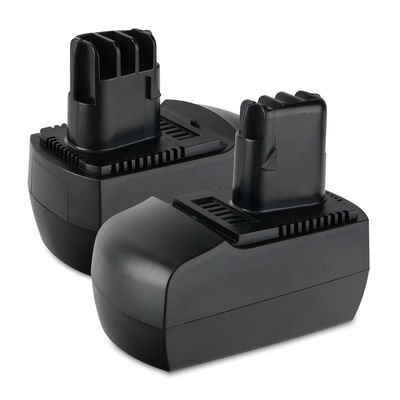 2x Batterij compatibel met Metabo BSZ 14.4, BSZ 14.4 Impuls, BSZ 14.4 Impuls - 6.25475, 6.25476,625476000, ME-1474 3Ah vervangende accu reservebatterij extra energie