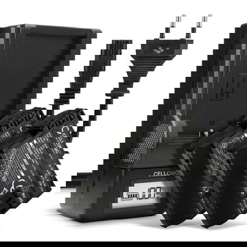 2x Accu voor Nikon D7200 D7000 D7100 D750 D7500 D500 D600 D610 D800 D810 D850 Z6 Z7 camera - EN-EL15b EN-EL15a 2000mAh + Oplader MH-25 Vervangende batterij fototoeste, oplader, oplaadkabel