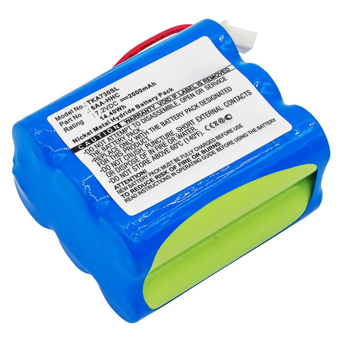 Batterij voor TDK Life on Record A73, A73 Boombox 2000mAh van CELLONIC