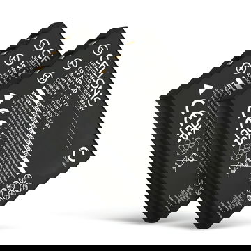 2x Batterij voor Falk IBEX 30, IBEX 30 Cross, IBEX 40, Falk NP-60 1180mAh camera van CELLONIC