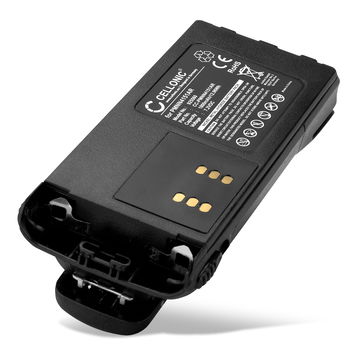 7.2V vervangende batterij HNN9008A, PMNN4151AR voor Motorola GP320, GP328, GP338, GP340, GP360, GP380, GP1280 walkie talkie - 1800mAh reserve accu portofoon