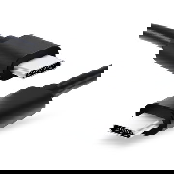 USB Kabel compatibel met Lenovo ThinkPad X1 Carbon 6 / X270 / T480 / T580 / P51s / 13 notebook - datakabel USB Snoer PVC Datakabel zwart laptop