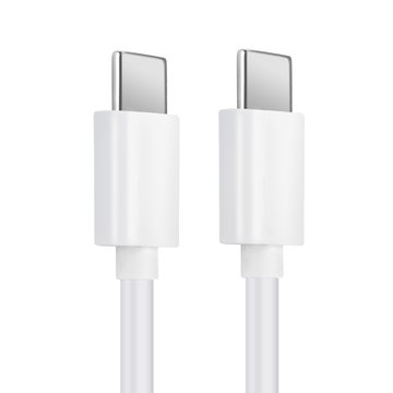 USB C Type C Phone Charger Cable for Sony Xperia 10 IV / Xperia 1 II, III, Xperia 5 II, III, Xperia 10 II, III 1m Fast Charging Smartphone Data Cable PVC White