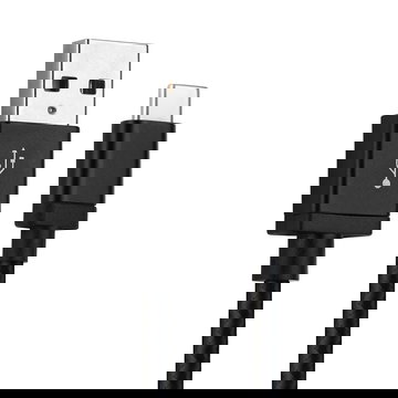 USB C Type C Phone Charger Cable for Motorola Edge, Edge Plus, G7, G7 Plus, G7 Play 1m Fast Charging 3A Smartphone Data Cable Nylon Black