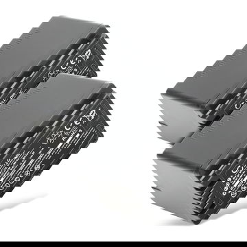 2x VW-VBK180 VW-VBK360 VW-VBL090 accu voor Panasonic HDC-SD40 -SD80 -SD66 -SD99 -SD60 -SD90 -HS60 -SDX1 SDR-S50 -S70 -H85 HC-V10 - 3400mAh vervangende accu voor camera