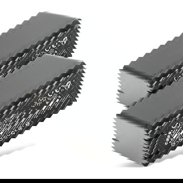 2x VW-VBK180 VW-VBK360 VW-VBL090 Battery for Panasonic HDC-SD40 -SD80 -SD66 -SD99 -SD60 -SD90 -HS60 -SDX1 SDR-S50 -S70 -H85 HC-V10 3400mAh Camera Battery Replacement