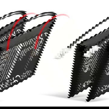 2x Batterij compatibel met Dualshock PS4 Controller - LIP1522 1000mAh vervangende accu reservebatterij extra energie