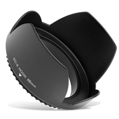 Camera Lens Hood for Universal Ø 86mm - Plastic Bayonet Flower / Tulip / Petal Lens Shade from CELLONIC