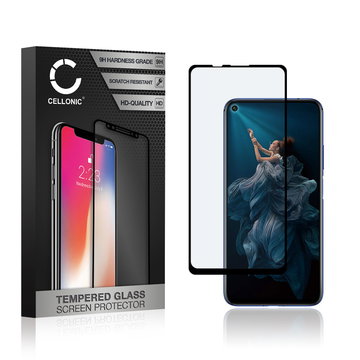 Vervangende screenprotector compatibel met Huawei Honor 20 Pro smartphone (3D Case-friendly, 9H, 0,33mm, Full Glue)