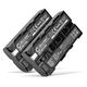 2x Accu NP-F550 F750 F330 2600mAh