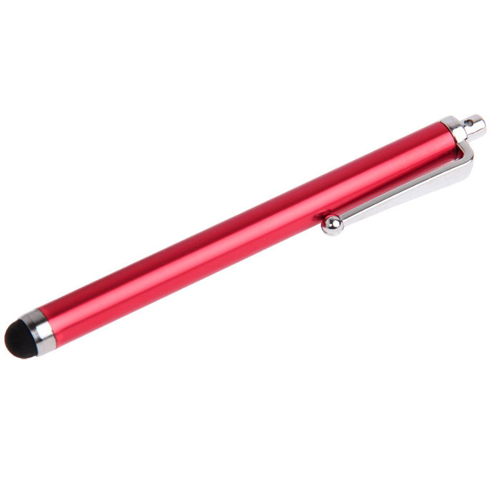Touchscreen-styluspen voor iPad, iPhone, Samsung, Kindle – Precieze capacitieve stylus touchpen voor tablets, smartphones en laptops – Rood
