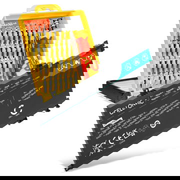 Batterij voor HP Omen 15-ax200, ax201, ax202, ax203, ax204, ax205, Pavilion 15-bc200, TE04XL Laptop - 2800mAh 15.4V + Schroevendraaier-set