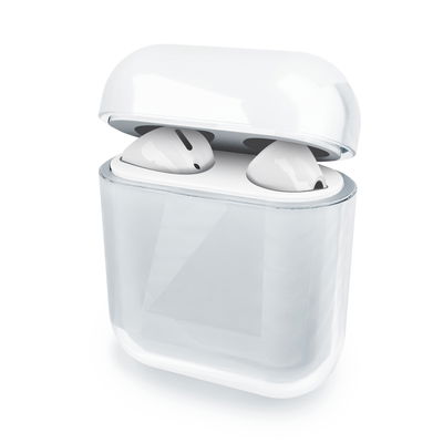Doorzichtige beschermhoes voor Apple Airpods 2 - Chrystal Clear Protector Case - Transparant doorzichtig - Bluetooth earbudcase Oordopjes Bescherming - hoesje