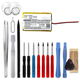 1x Accu 616-0283 616-0223 616-0224 400mAh + Schroevendraaier-set