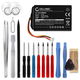 1x Accu 533-000084 1209 533-000083 1050mAh + Schroevendraaier-set