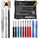 1x Accu EB-BT595ABE, GH43-04840A 7300mAh + Schroevendraaier-set