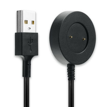 USB Kabel compatibel met Huawei Watch GT2e / GT2 / GT / Honor Magic Watch 2 - Oplaadkabel 1A Laad Snoer Datakabel zwart smartwatch