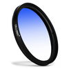 Ø 37mm Gegradueerd Blauw Kleurfilter