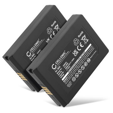 2 x 3.7V vervangende B60 accu voor Vectron MobilePro 3, MobilePro III POS MobilePro mobiel kassasysteem - orderman wisselbatterij 3000mAh mobile pos 32 accu