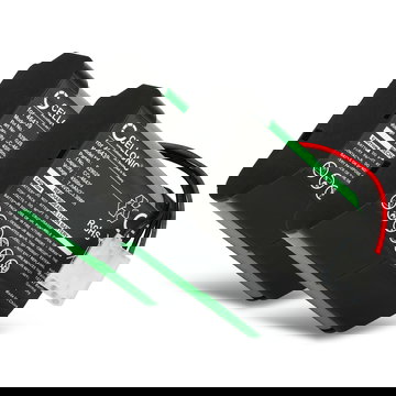 2x Battery for Vorwerk Kobold VR100, VX100 (Vorwerk 46439) 4500mAh from CELLONIC