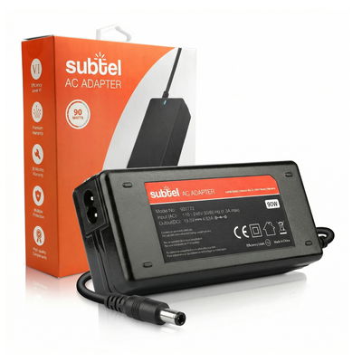 Oplader PA-10, PA-12 voor Dell Inspiron 15,14/ Latitude E5520,7490, HP Pavilion laptop - Lader 19.5V 65W 90W Oplaadkabel 2.6m voor notebook Verbinding(7.4mm x 5mm + pin)