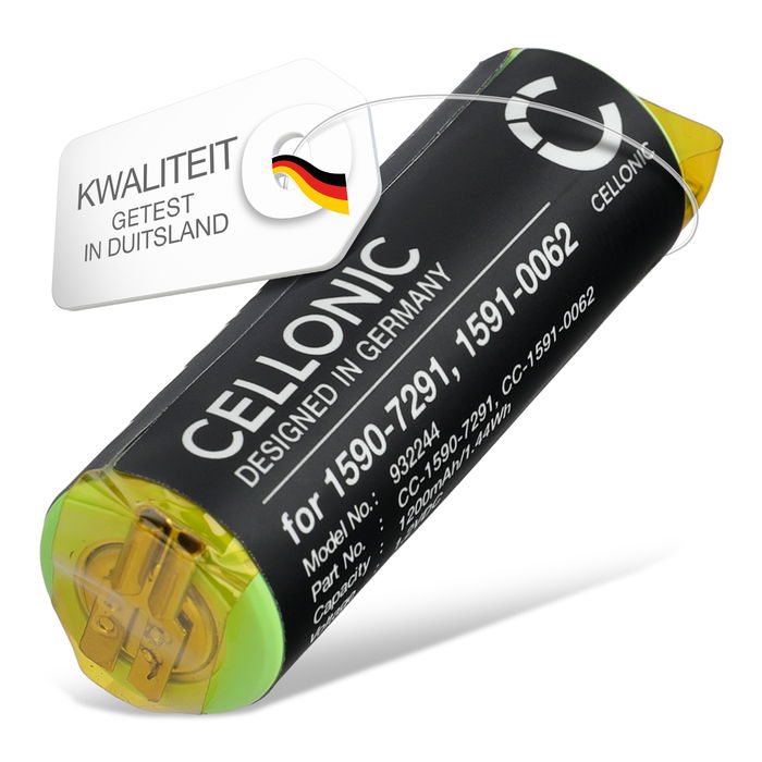 Moser 1591-0062 Accu Batterij 1200mAh van subtel