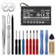 1x Accu 361-00056-00 361-00056-50 361-00045-00 1100mAh + Gereedschapsset 17dlg