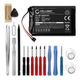 1x Accu 361-00035-00 361-00035-02 1000mAh + Schroevendraaier-set