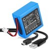 1x Batterij 700mAh+ USB Kabel