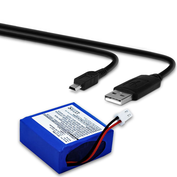 Safescan 155i Accu Batterij + USB Kabel 700mAh van subtel