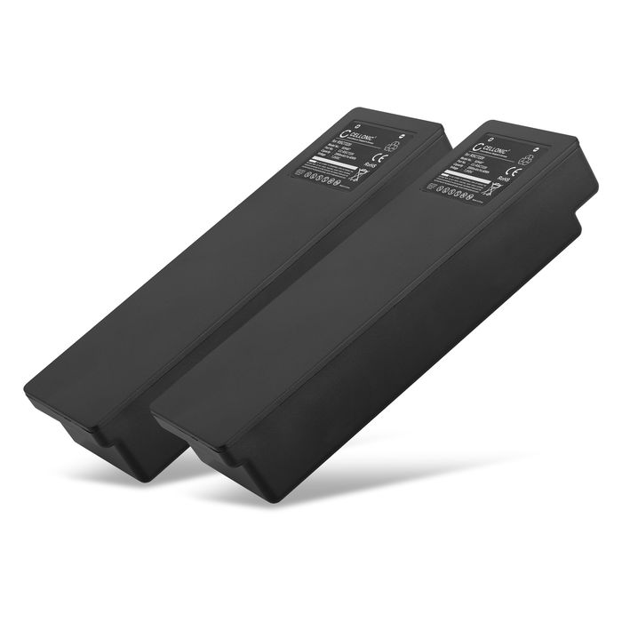 2x Scanreco 592 Accu Batterij 2000mAh van subtel