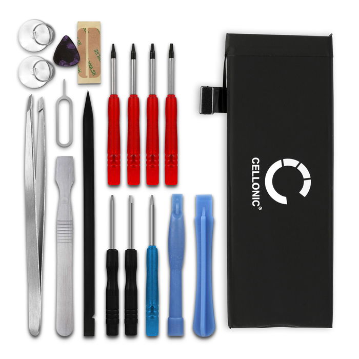 Apple iPhone 5S Battery + Tool-kit 1700mAh from CELLONIC