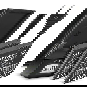 2 x 3.6V vervangende batterij AHDBT301, AHDBT-302 & oplader voor GoPro Hero, GoPro Hero 3 Black, Hero 3 Plus, Hero 3 Silver, Hero 3 White actioncam 1180mAh