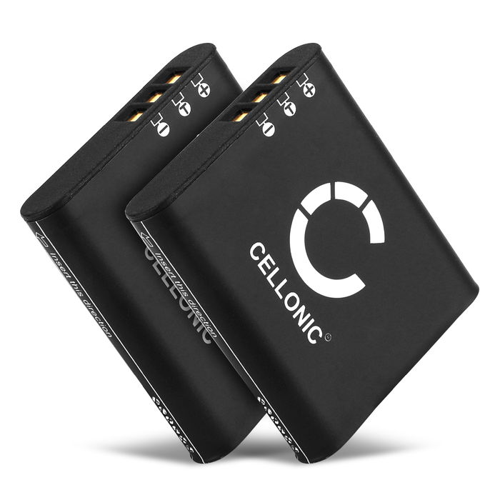2x Ricoh GR III Accu Batterij 1100mAh van CELLONIC