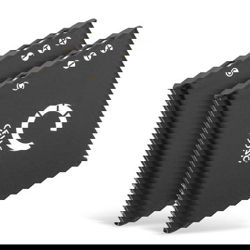 2x NP-BK1 accu voor Sony DSC-W180 W190 W370 DSC-S750 S780 S950 MHS-CM5 Bloggie MHS-PM1 Webbie - 770mAh vervangende accu voor camera