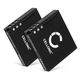 2x Battery (1050mAh, 3.7V)