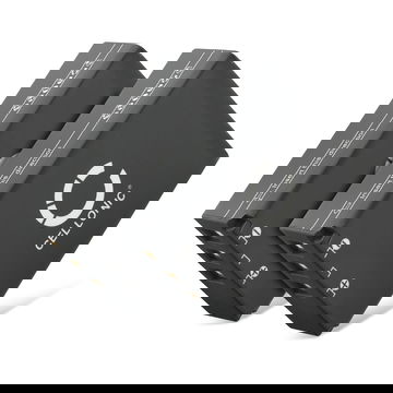 2x PA3985U, PA3985U-1BRS accu voor Toshiba Camileo Z100 Camileo X200, Camileo X416 Camileo X400 - 1600mAh vervangende accu voor camera