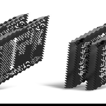 2x Batterij voor Panasonic Lumix DMC-GX1 Lumix DMC-G3 Lumix DMC-GF2 Lumix DMC-ZS7 Lumix DMC-TS2 DMW-BLD10 Accu (900mAh, 7.2V) van CELLONIC