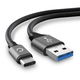 Datakabel USB-C (Type-C) naar USB A, 2m