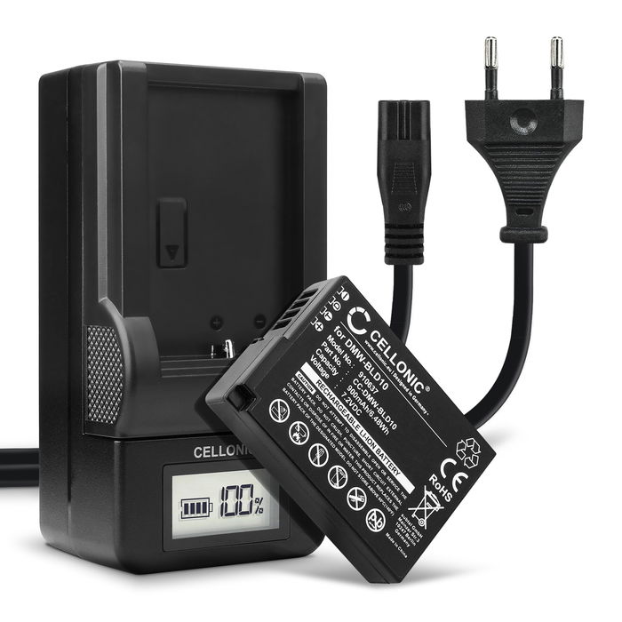 2x Panasonic Lumix DMC-G3 Accu Batterij