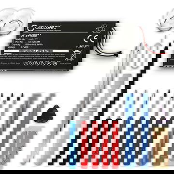 Batterij compatibel met Sony PS Vita (PCH-1000 / PCH-1004) / PS Vita (PCH-1100 / PCH-1104) - SP65M 2200mAh + Schroevendraaier-set vervangende accu reservebatterij extra energie