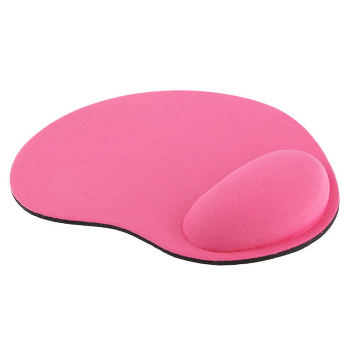 Ergonomische Mousepad met foam-polstootkussen - roze