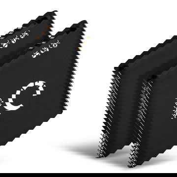 2x Batterij compatibel met Nintendo New 3DS - KTR-003 1200mAh vervangende accu reservebatterij extra energie