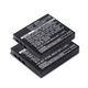 2x Accu 190310-1000,190310-1001,831409,831410,L-LL11,NTA2319 600mAh
