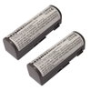 2x Batterij 2300mAh