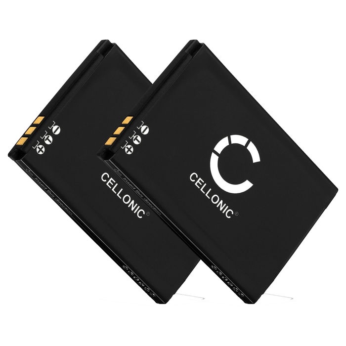 2x Batterij voor Doro Primo 406 Accu 1200mAh
