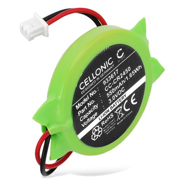 Accu voor Panasonic FP-X series controllers, GT32 display, GT32M display, GT32T display AFPX-BATT, CR2450 (550mAh, 3V) van CELLONIC