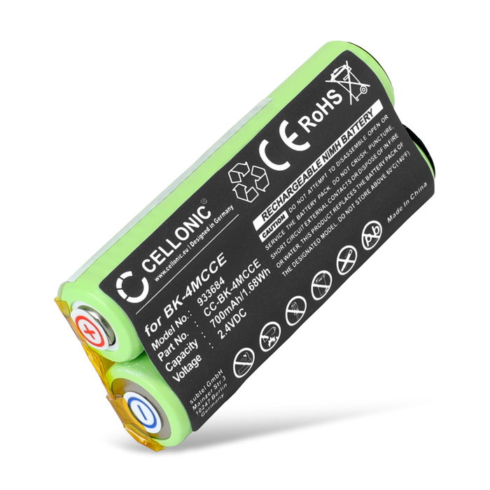 WATERPIK WP-900 Accu Batterij 700mAh van subtel