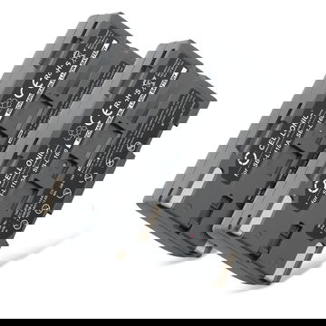 2x SB-L110A L160 L320 L480 accu voor Samsung SC-L906 L901 L860 L810 L700 SC-D23 VP-W80 W70 W60 VP-M50 VP-L800 L900 L700 L600 L600 - 1850mAh vervangende accu voor camera